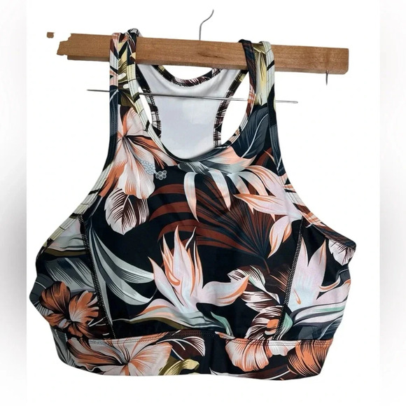 The Free Yoga Women’s Size Large Sports Bra- Floral Pattern - Picture 3 of 4